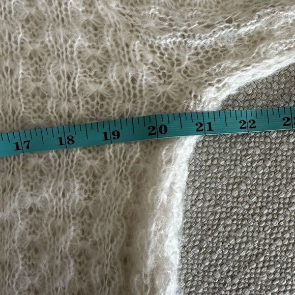 Vintage Jaqques Simon Sweater Cottagecore Feminine Academia 70s Ivory Women’s M - Picture 7 of 10